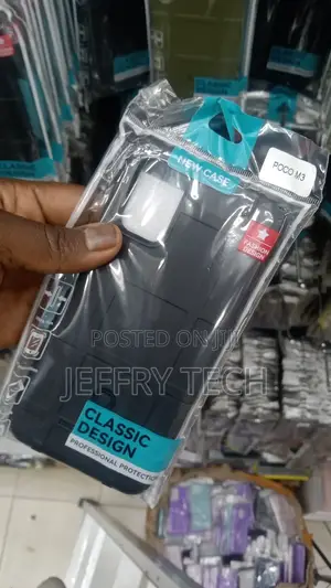 Rugged Case Compatible With Poco M3 Case Silicone Bumper Mi