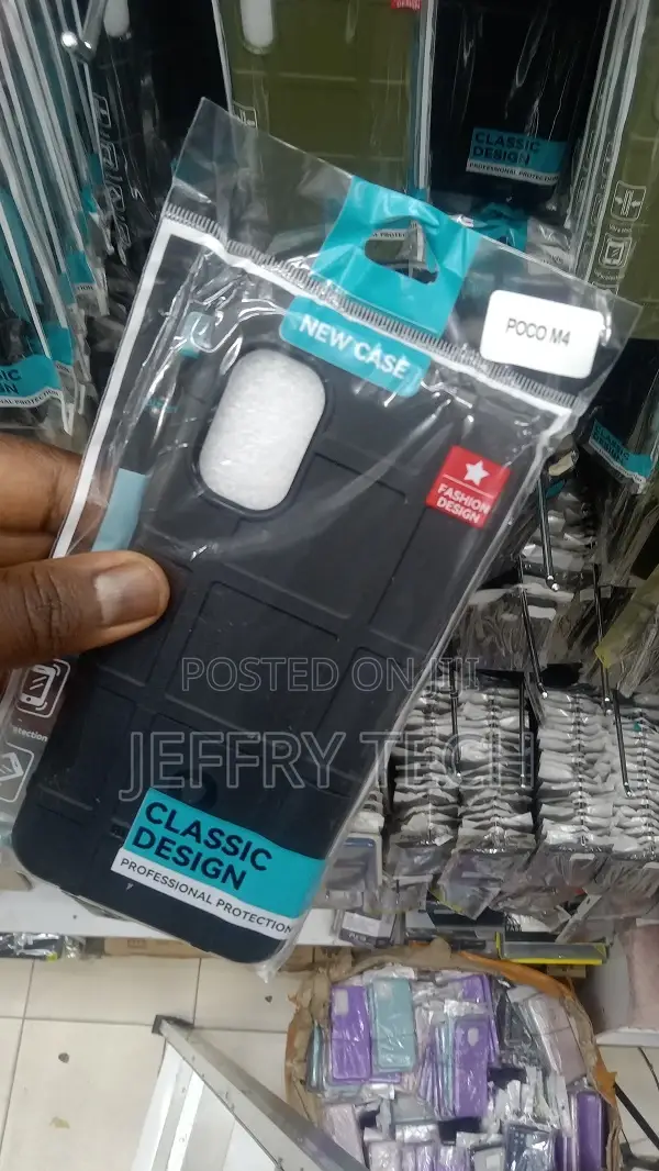 Fit Xiaomi Poco M4 Pro 5G Rugged Silicone TPU Bumper Armor S