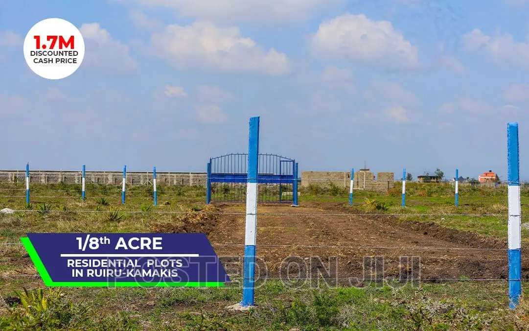 Get 1/8 Acre Plot in Kamakis^Ek