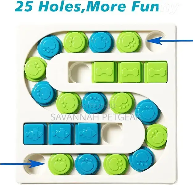 Smart Paws Level 3 Dog Puzzle, IQ Smell Training, Slow Fee
