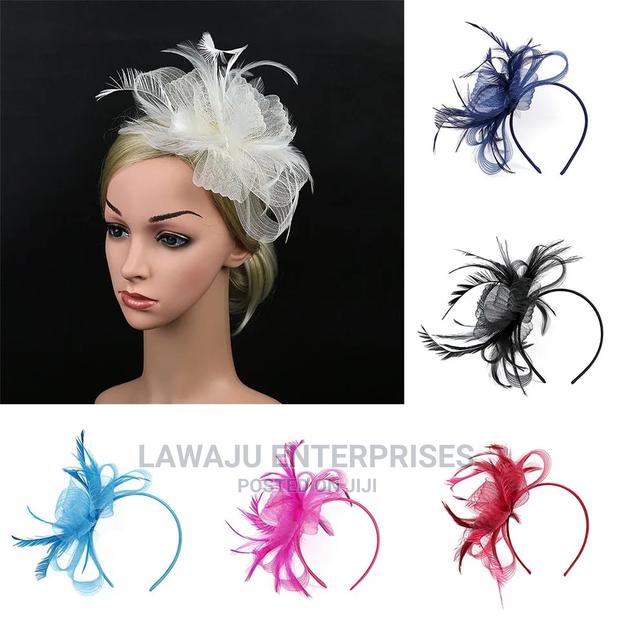 Women Fascinator With Headband - thumbnail 4