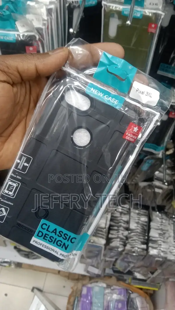 Rugged Shield Airbags Case for Google Pixel 3XL Shockproof S