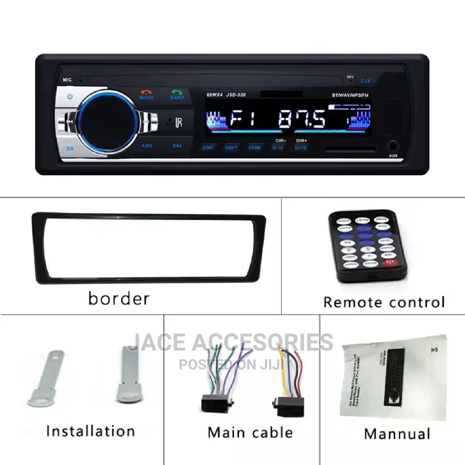 New Car Mp3 Radio With Bluetooth
