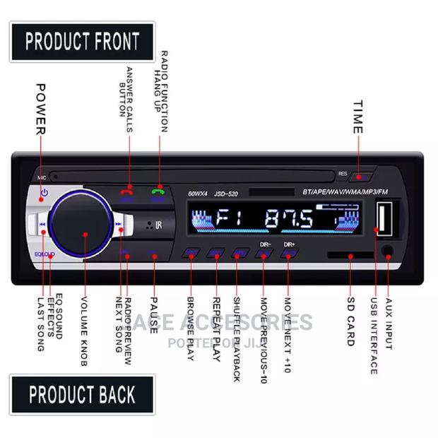 New Car Mp3 Radio With Bluetooth - thumbnail 5