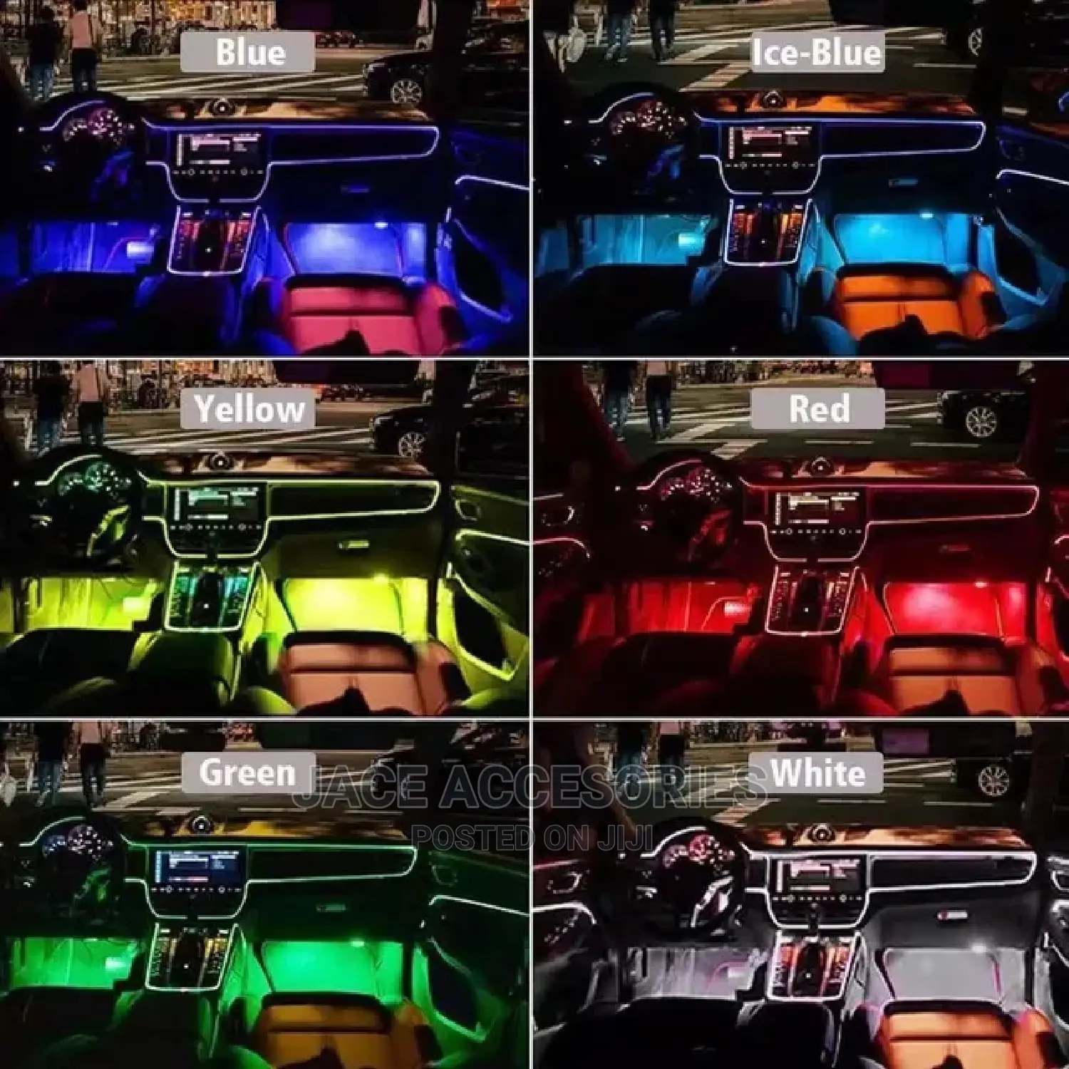 New Car Interior Ambience Lights