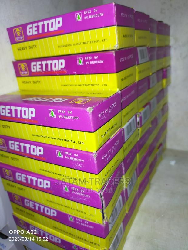 Gettops 9v Heavy Duty Battery