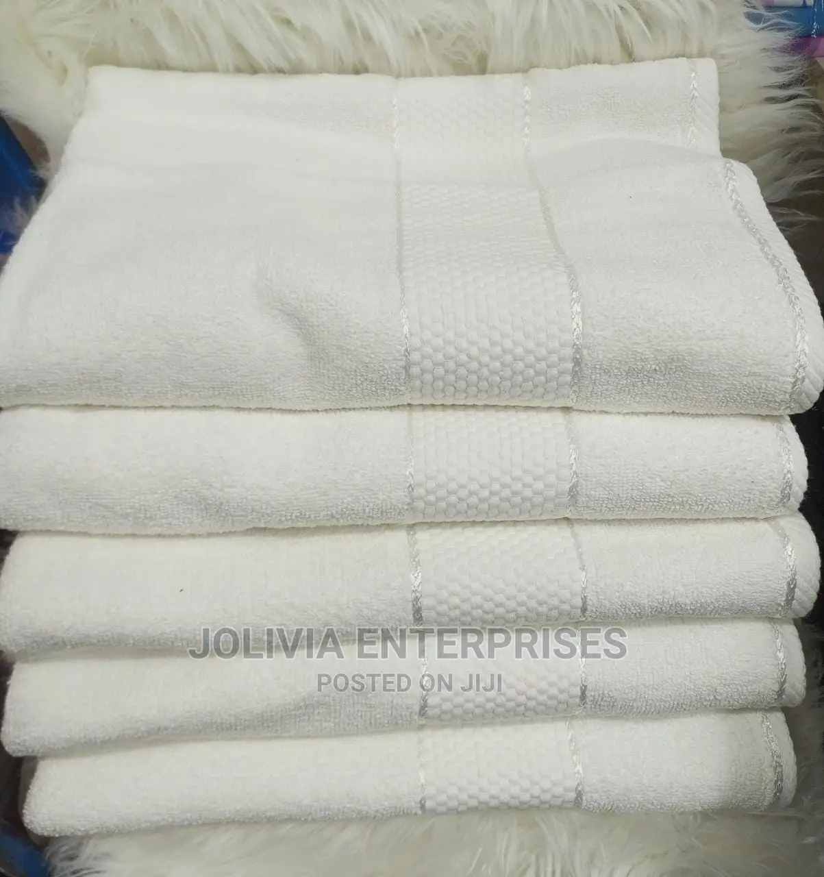 White Towels Large