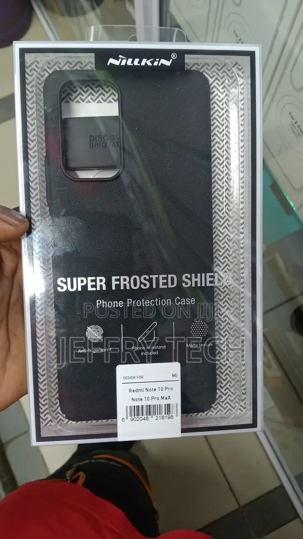Nillkin for Xiaomi Redmi Note 10 Pro Case Super Frosted Shie