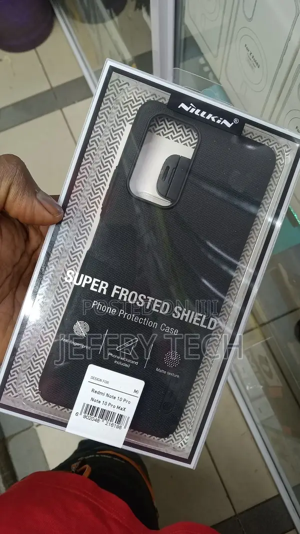 Nillkin for Xiaomi Redmi Note 10 Pro Case Super Frosted Shie