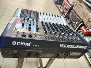 Yamaha Kv80 Pro Powered Mixer 8 Channel With Usb/Bt