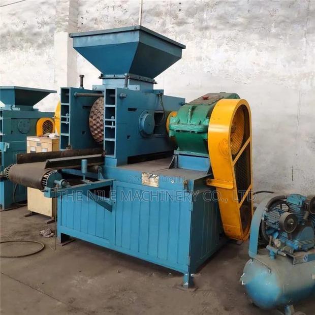 Coal Charcoal Oval Shape Briquette Making Machine - main view