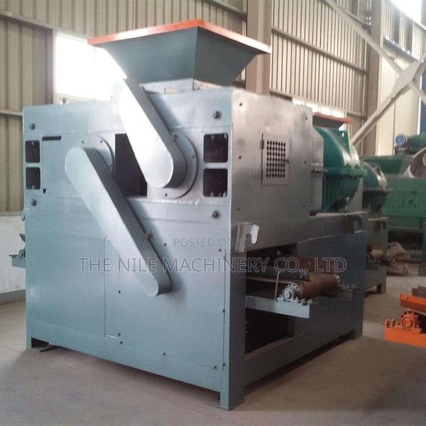 Charcoal Pulverized Coal Sludge Round Roller Ball Press - main view