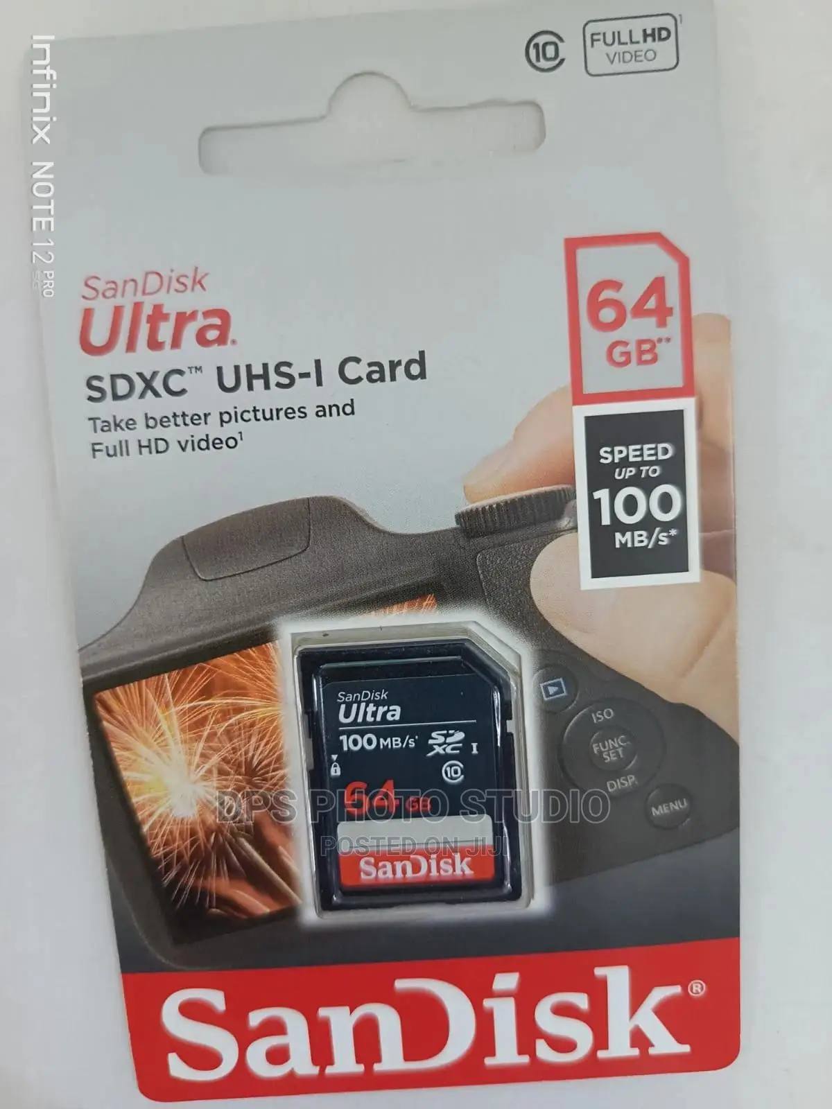 64gb Memory Card 100mbs