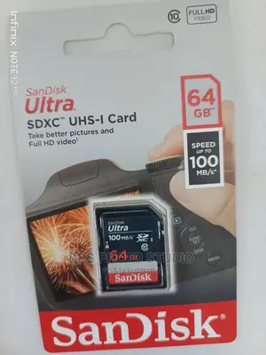 64gb Memory Card 100mbs