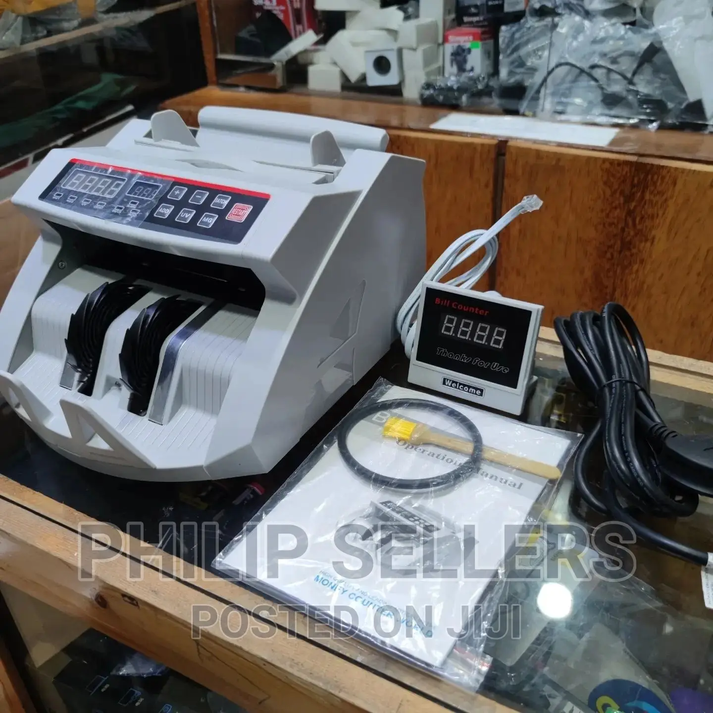 Bill Counter Machine UV/MG AC220V - Loose Notes/Cash /Money/