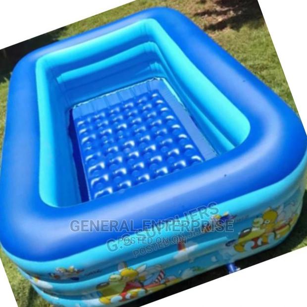 Inflatable Baby Pool With Manual Pump