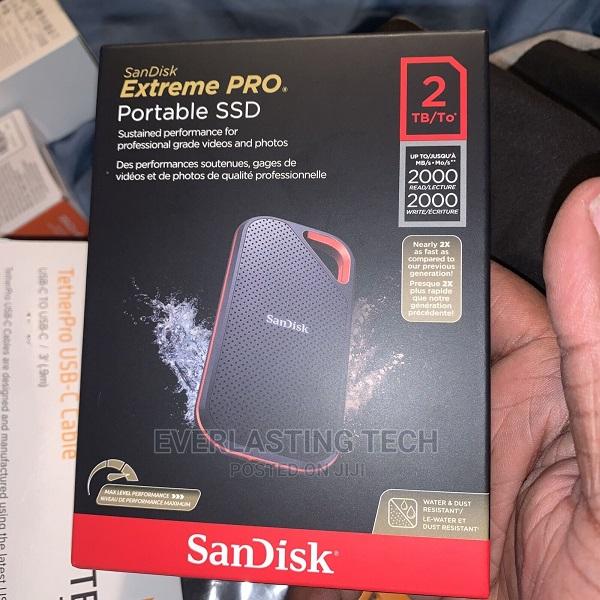 Sandisk E81 Extreme PRO Portable External Ssd 2tb - main view