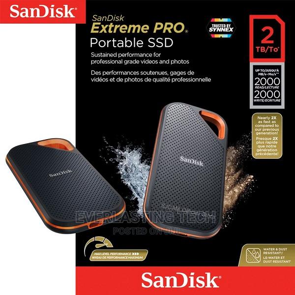 Sandisk E81 Extreme PRO 2tb Portable External Ssd