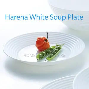 Harena White Soup Plate 23cm 6pcs