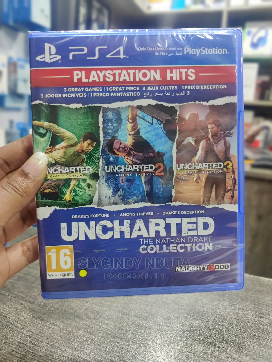 Ps4 Uncharted the Nathan Drake Collection(New)