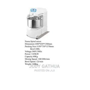 Spiral Mixer 40kg