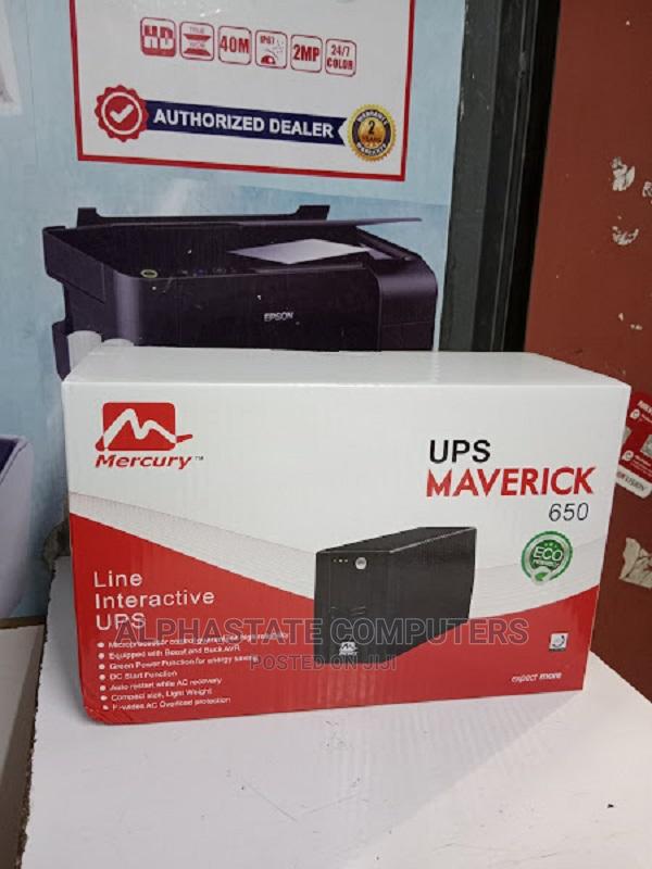 Guaranteed Mercury Meverick 650VA Line Interactive UPS - main view