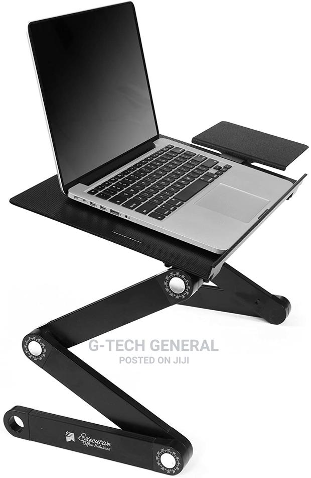 Generic Adjustable Laptop Stand With Mouse Pad - main view