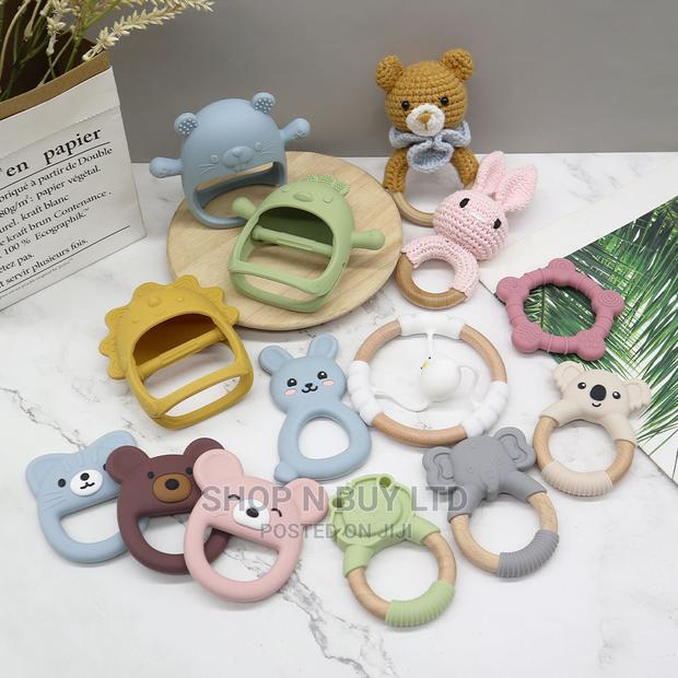 Silicone Baby Teether Toy - thumbnail 3