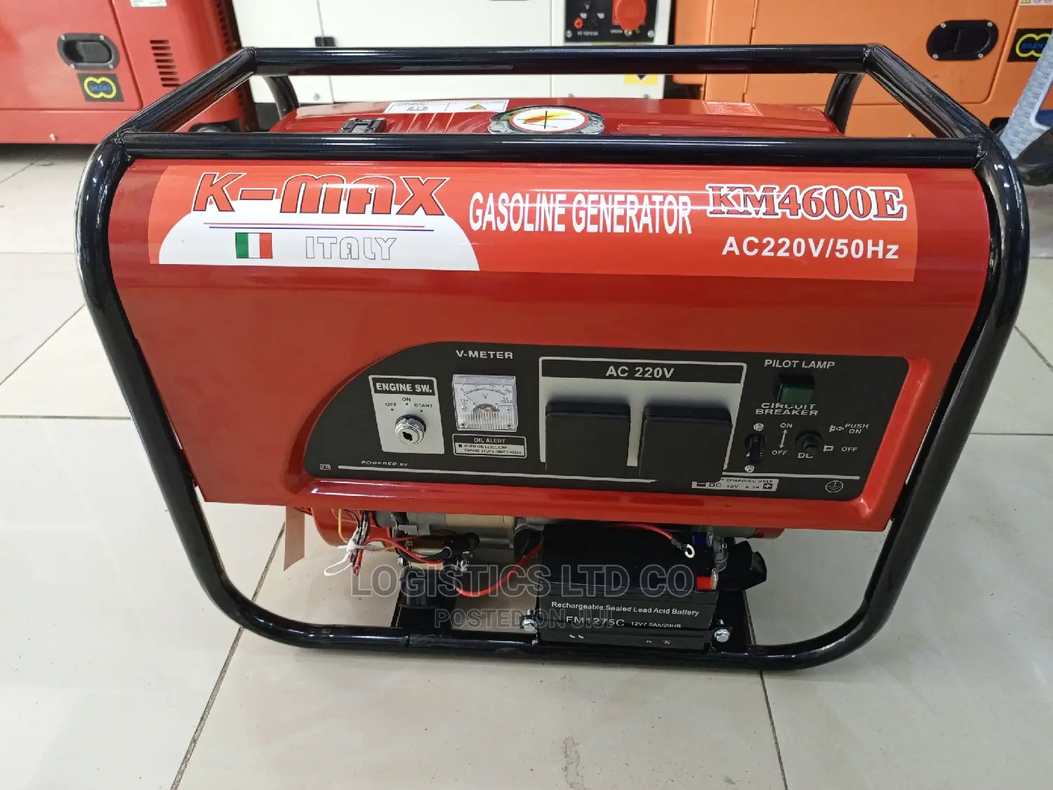 K-Max Keystart 2.5kva Petrol Generator