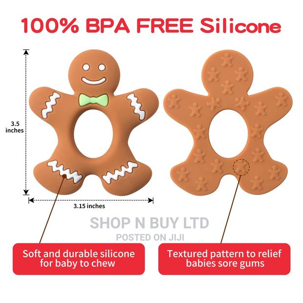 Gingerbread Man Teether - thumbnail 5