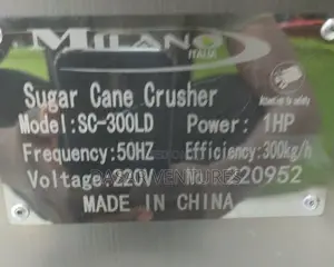 Sugarcane Crusher Electric