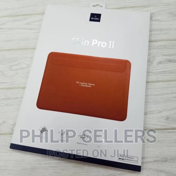 Wiwu Universal PU Leather Soft Sleeve Bag Case for Mac Book