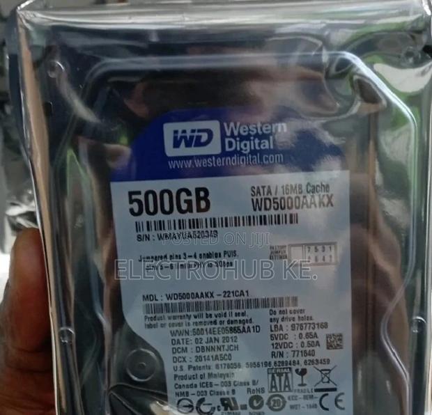 High Fast 500gb New Hard Disk - main view