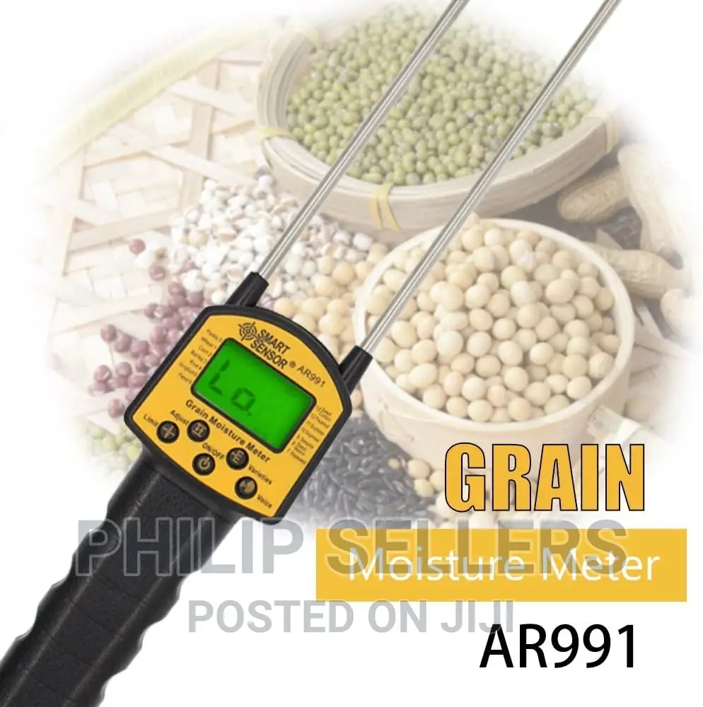 Digital Grain Moisture Meter Analyzer Corn Wheat Rice Bean R