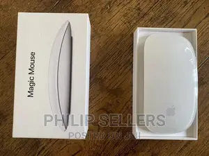 Apple Magic Mouse 2. White With Box, and Charging Cord.