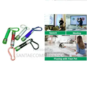 Pets And Presentation Laser Pointer Torch With Key Holder