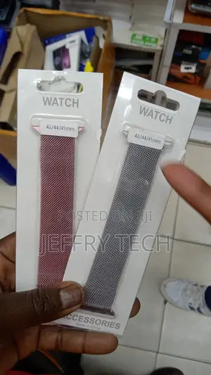 Watch All Series 42/44 Mm Metal Watch Strap (Silver)GD1 42 M