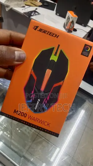 Jertech M200 Warwick Rgb Lighting Professional Gaming Mouse