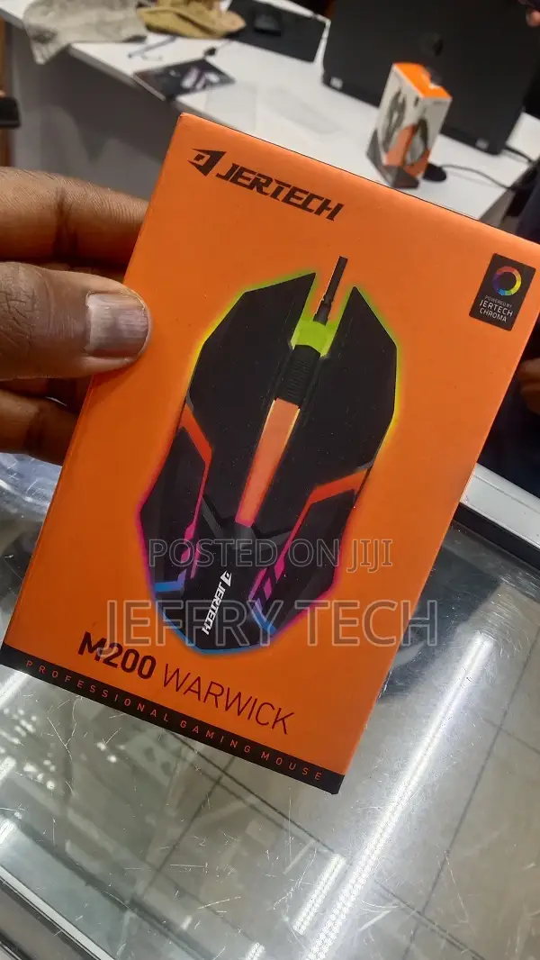 Jertech M200 Warwick Rgb Lighting Professional Gaming Mouse