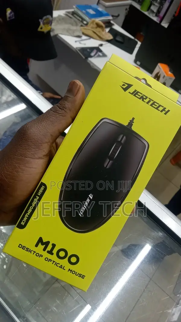 Jertech M100 Desktop Optical Mouse - Gaming Mouse