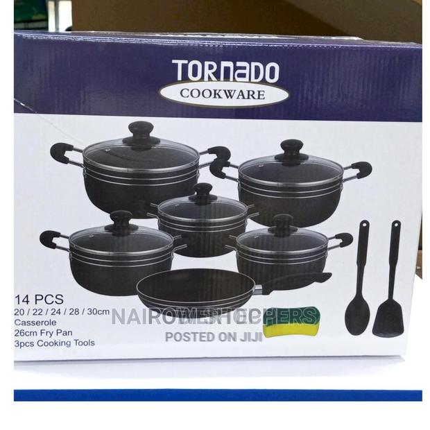 14pcs Tc Non Stick Cookware Set. - main view