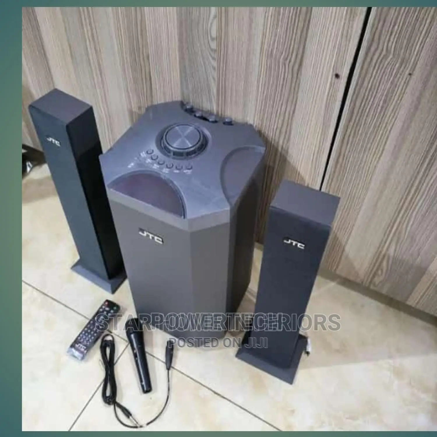Jtc 2.1ch Hometheatre-Bt/Fm/Usb-12,000w-System