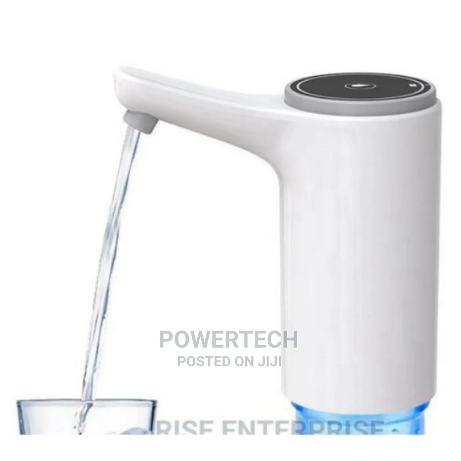 White Electric Water Pump Dispenser