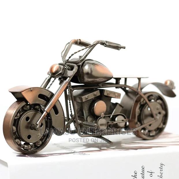 Retro Wrought Iron Motorcycle Model Creative Kids Gift/Decor