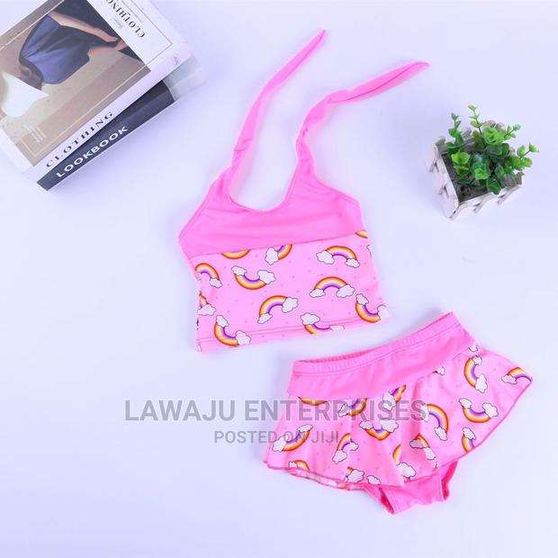 Girls Two Piece Swimming Costume