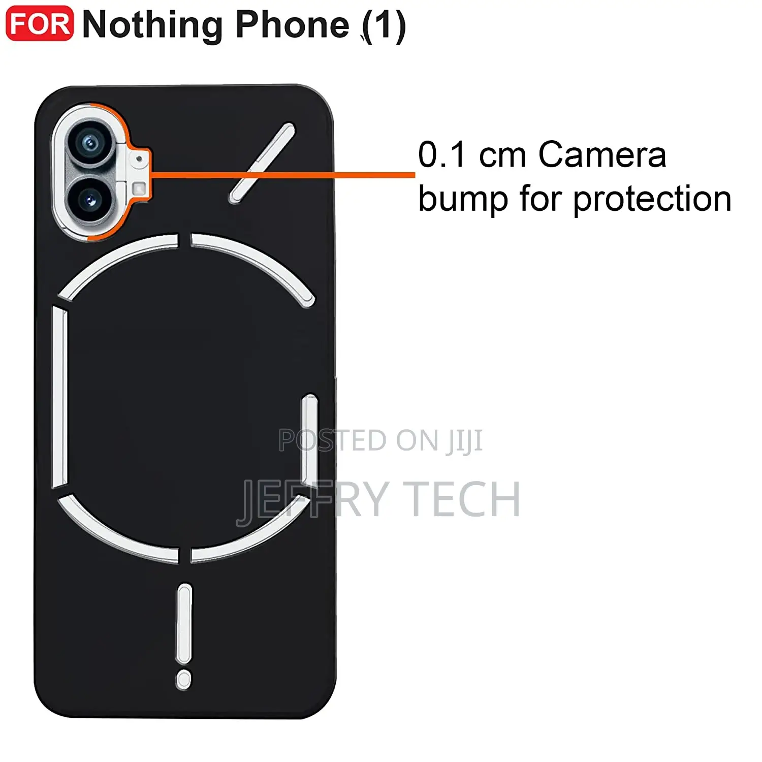 Nothing Phone (1) Back Cover | Matte Soft Silicon Flexible |