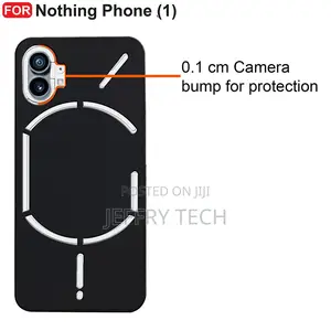 Nothing Phone (1) Back Cover | Matte Soft Silicon Flexible |