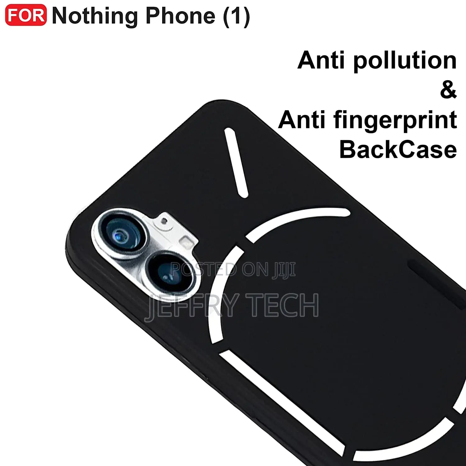 Nothing Phone (1) Back Cover | Matte Soft Silicon Flexible |