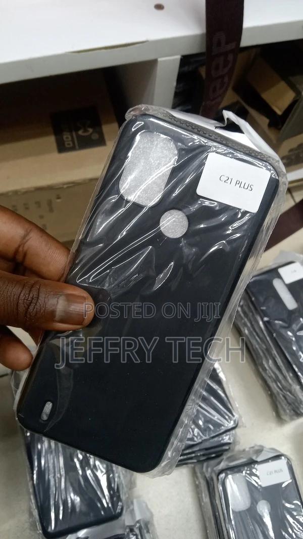Black TPU Shell Cover for NOKIA C21 PLUS - Silicone Case - thumbnail 3