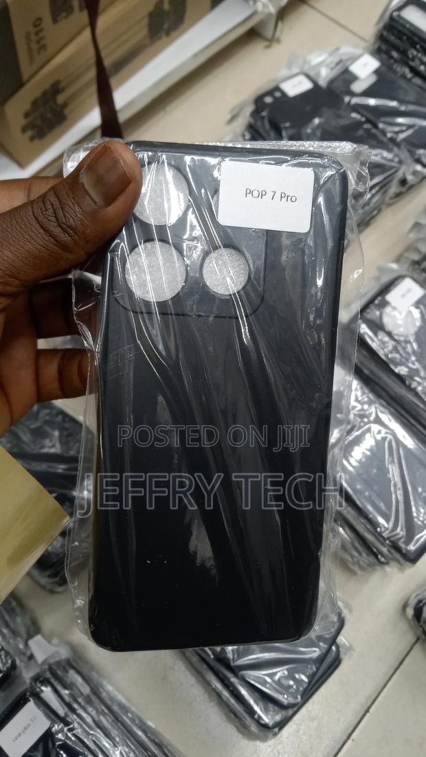 Black TPU Shell Cover for NOKIA C21 PLUS - Silicone Case - thumbnail 4